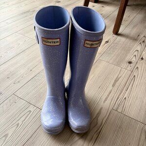 Hunter Original Tall Youth Glitter Boots